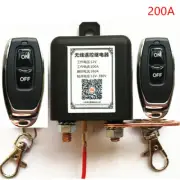 Car Battery Negative Power Disconnect Isolator Relay Master Kill Switch System (for: Honda Civic)
