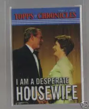 05 TOPPS CHRONICLES GEORGE W BUSH & LAURA BUSH CARD