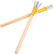 COHEALI 2pcs Texture Steel Brush Pottery Clay Sculpting Tool Clay Ribbon Sculpting Tool Pottery Wire Texture Brush Texturing Modeling Detail Wire for Ceramic Pottery Supplies, EDW20Y22N4817K02W9TLDKFF