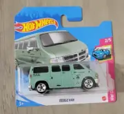 2021 Hot Wheels Dodge Van Short Card Green * RYU ASADA * NIP 1:64 Scale