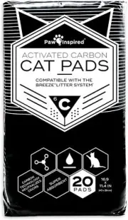 20 Count Ultra Absorbent Cat Litter Pads For Tidy Cats Breeze System