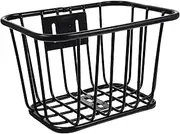 KITANDOVE Capacity Bike Basket Detachable Design with Hollow Out Appearance for Easy Installation and Storage for Scooters and Bicycles Bike Part