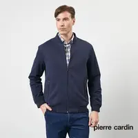 在飛比找PChome24h購物優惠-【pierre cardin 皮爾卡登】男裝 棒球領針織布薄