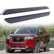 2Pcs Fixed Side Step Fits for Nissan Pathfinder 2022-2024 Running Board Nerf Bar