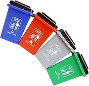 Kisangel 1Set Garbage Can for Early Education Teaching Material for Environmental Awareness Fun Sorting Game for Years Old Safe Design