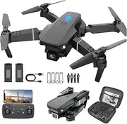 Drone with Camera for Adults 4K, RC Quadcopter with 2 Batteries