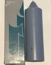 PartyLite Freesia 3 x 9 Scented Pillar Candle K3963 French Blue