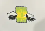Howl-O-Ween Handmade Halloween Scrapbook Title Paper Pieced Die Cut