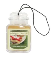 Yankee Candle CHRISTMAS COOKIE Fragrance CAR JAR Hanging Air Freshener Holiday
