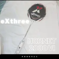 在飛比找蝦皮購物優惠-#超力 #大黃蜂 # 羽毛球拍 HORNET 2000 VI