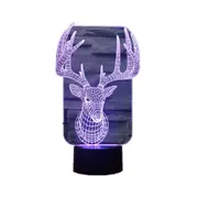 Deer Style 3D Touch Switch Control Led Light