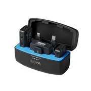 Boya BoyaMic All In One 2.4GHz Wireless Mic w/ On-Board Recording Black