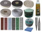 Bench Grinder polishing Kit 150mm 6 inch x 2