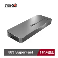 在飛比找momo購物網優惠-【TEKQ】583SuperFast Type C PCIe