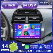 For Chevrolet Spark Navigation CarPlay Car Stereo GPS DSP Android 142GB+32GB