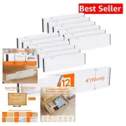 Versatile Expandable Drawer Dividers, 12-Pack for Neat Organization Anywhere