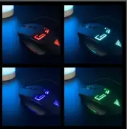 INPUTGX ,GAMING MOUSE GM105 USB 6D backlight LED:7 colors breath