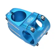 MTB Bike Handlebar Stem Bicycle Stem 31.8*40 MM Aluminum Alloy Bicycle Short Handlebar Stem Riser Fixed Bar Cycling Accessories 31.8*40mm handlebar - blue