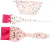 KAILIKETIY 1set Hair Coloring Kit Tint Brush and Mixing Bowl Professional Dye Applicator Salon Home Use Comfortable Handle Flexible Bristles for Even Application