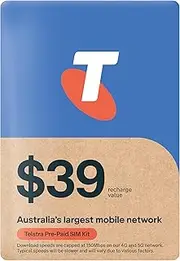 TELSTRA PREPAID $39 SIM KIT