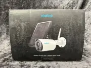 Reolink Wireless Security Camera Outdoor Battery Powered Argus Eco+Solar Panel