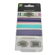 Making Memories Ribbon & Labels Family 1 Scrapbook Together Love 4 Yd