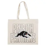 Penrith Panthers NRL Canvas Tote Carry Shopping Grocery Bag