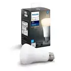 Philips Hue White A19 LED Smart Bulb, Bluetooth & Zigbee Compatible (Hue Hub ...
