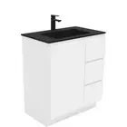 BATHROOM VANITY UNIT 750mm Finger Pull With Kick #MON75C