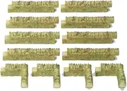 [Hornby] 1:76 Scale 00 Gauge Granite Wall 12-Pieces Set, No.1