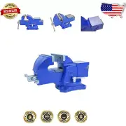 Yost 4-Inch Cast Iron Bench Vise with 120-Degree Swivel Base for Metalwork
