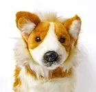 HANSA Portraits of Nature Plush Welsh Corgi 6684 Posable 13 Inch Length NEW