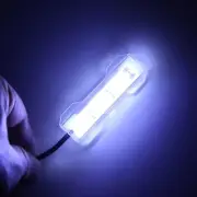 Small Aquarium Water Plant Light, Desktop Fish Tank Mini Decoration LED Lamp-AU