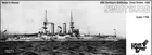 Combrig 1/700 Battleship HMS Swiftsure 1903 Resin Kit
