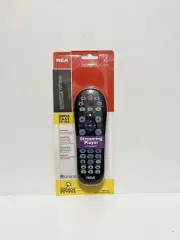 RCA Comfort Design 4-Device Universal Remote Control Long Range IR RCR414BHE