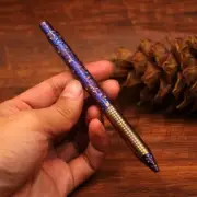 Titanium Practical Ballpoint Pen Signature Pen EDC Pocket Office Metal Pen