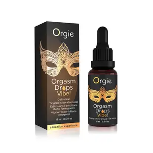 葡萄牙 ORGASM DROPS Vibe 小金瓶女用快感增強液 15ml 陰蒂刺激 口交 威爾柔 前戲 調情 性愛