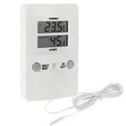 Lcd Indoor Outdoor Hygrometer Thermometer