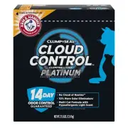 Arm & Hammer Cloud Control Platinum Multi-Cat Clumping Cat Litter with Hypoal...