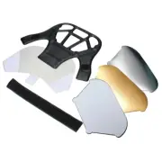 Durable DSLR Camera Flash Diffuser Light Bounce With 3 Color Reflector Board