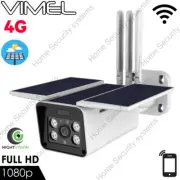 24/7 Solar Powered Security 4G Camera Flood Light Human Detection PIR Sensor