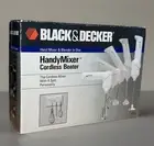 Black & Decker Handy Mixer Cordless Beater 9220 Hand Mixer & Blender In One NEW