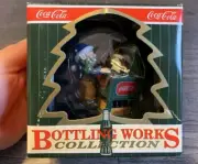 Coca-Cola Bottling Works Collection 1997 Elf With Cooler Christmas Ornament
