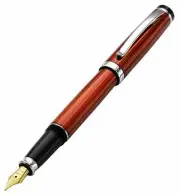 Xezo Incognito Sunstone Fountain Pen, Medium Nib. LE & Serialized w/ Platinum