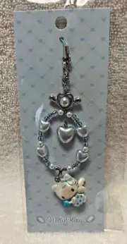 Sanrio Hello Kitty Dreaming Angel 6.5" Beaded Phone / Bag Charm Strap - New