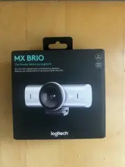 Logitech MX Brio Ultra HD 4K Web Camera,Video Conference, Gaming, Streaming NEW