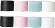 Healeved 8pcs Small Plastic Jars Bottles for Cosmetics Leak-proof Travel Container