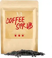 Coffee Scrub 100% Natural Gentle Exfoliates Skin for Cellulite and Stretch Marks | Stimulating blood flow and improving skin tone