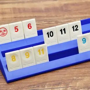 【親子休閒】拉密數字牌桌遊 Rummikub 經典版 中文 樂齡 邏輯思考 親子同樂 拉密桌遊 數字牌遊戲 數字麻將