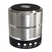 Mini Bluetooth Wireless Speaker Super Bass For Iphone Samsung Silver Grey